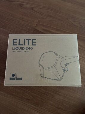 ELITE Liquid 240 CPU Liquid Cooler - Black